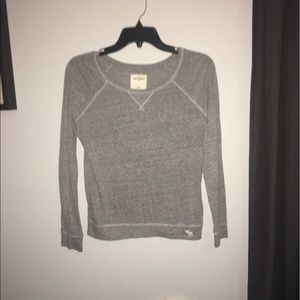 abercrombie kids gray sweater